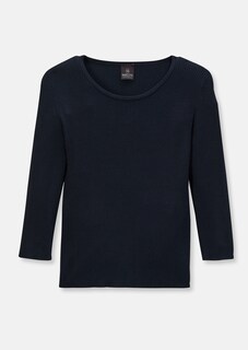Rippenpullover mit 3/4-Ärmel thumbnail 6
