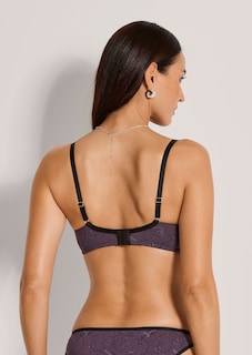 Non-wired bra with a paisley print thumbnail 2