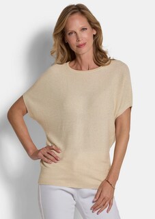 Edler Strickpullover mit Glanzgarn thumbnail 1