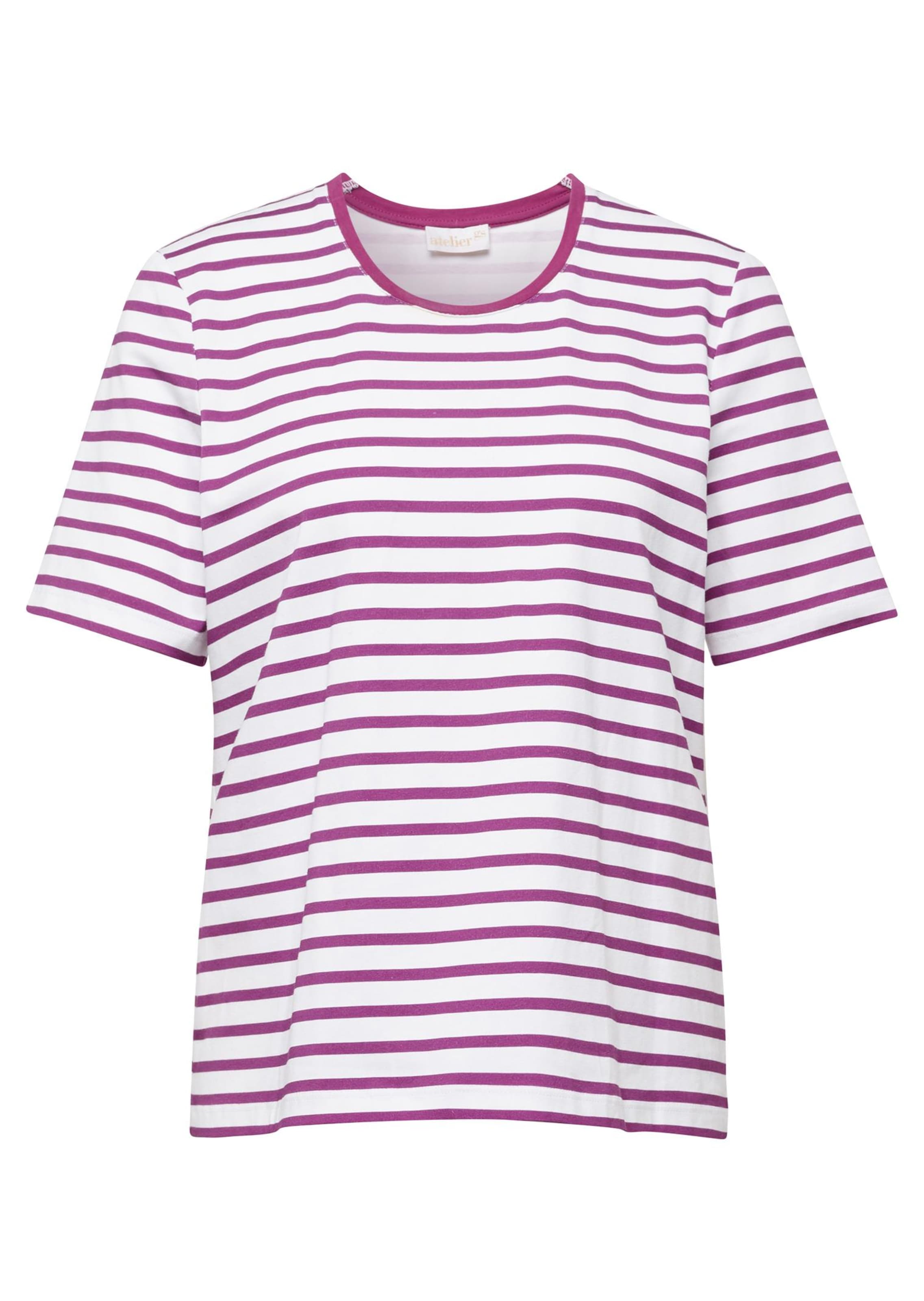 Ringelshirt mit Halbarm