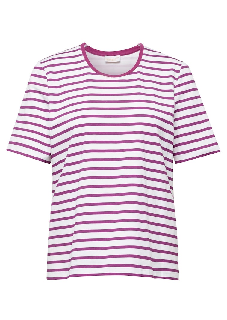 Ringelshirt mit Halbarm