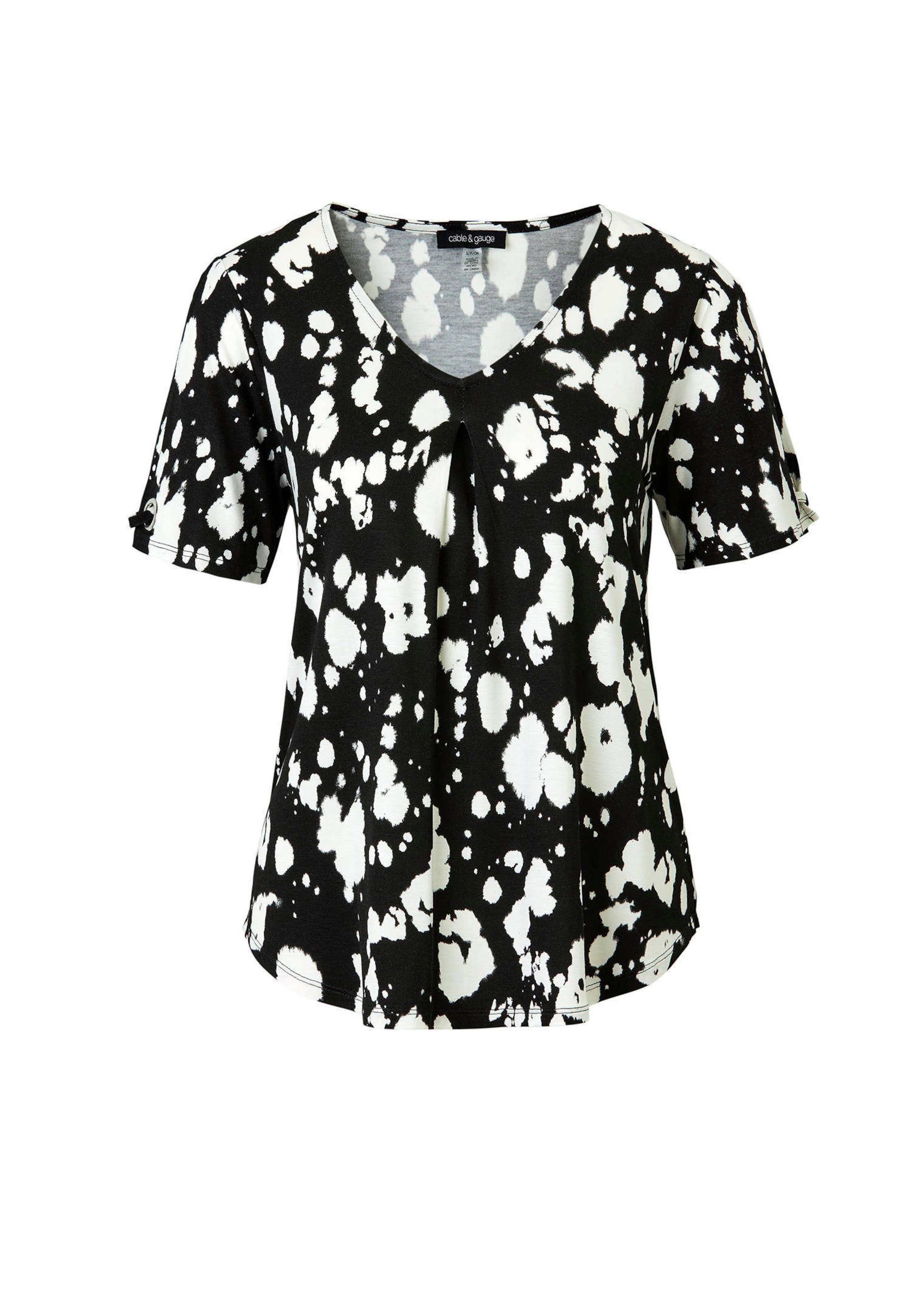 Elegantes Shirt mit Cut-Out am Ärmel