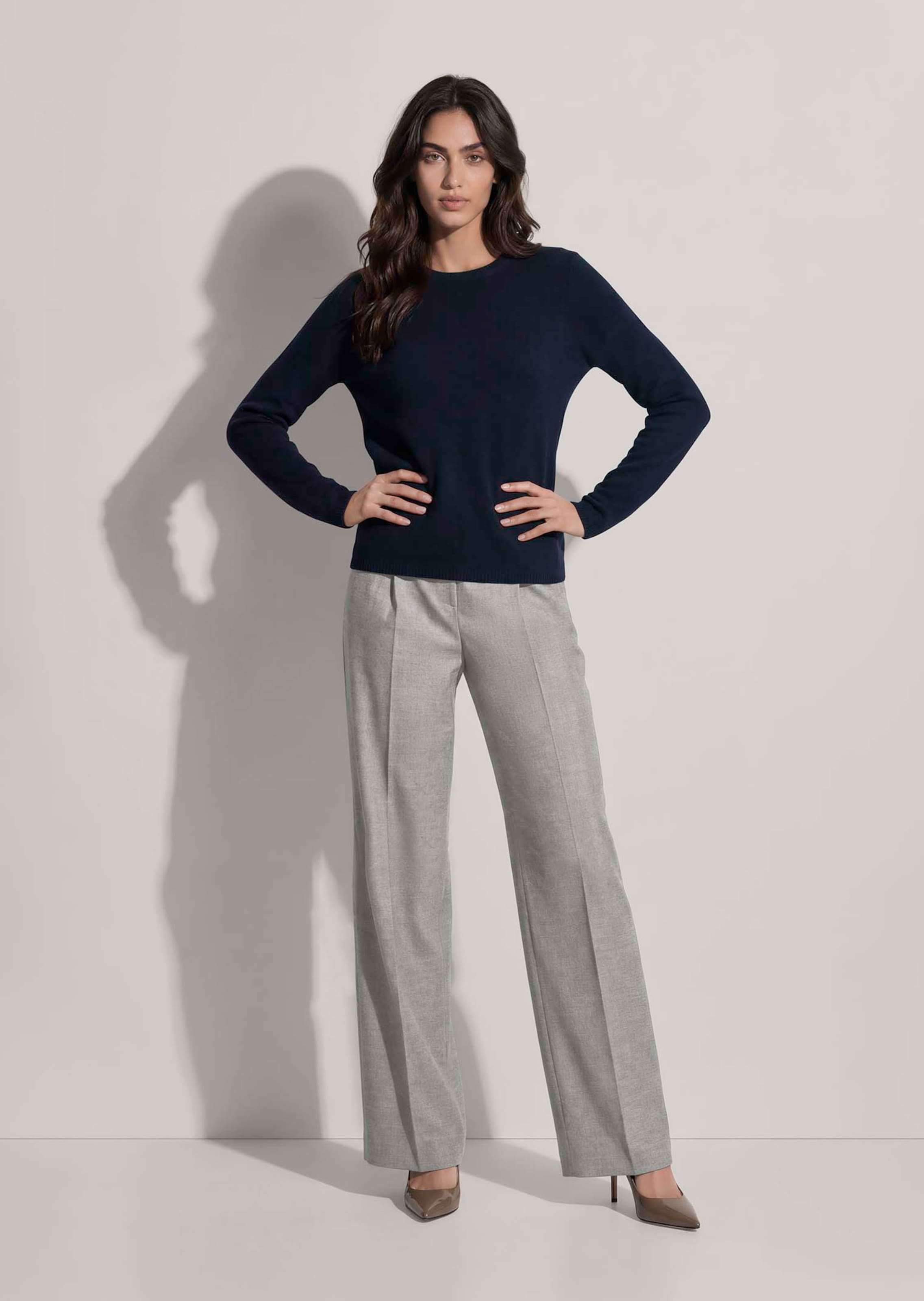 Trui met ronde hals, van Good Cashmere