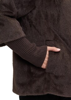 Übergangsjacke in Fell-Optik thumbnail 5