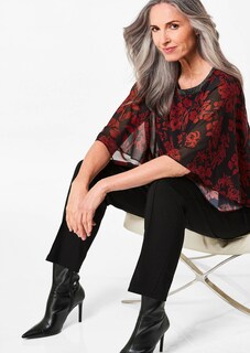 Blusenshirt mit weiten Chiffon-Ärmeln thumbnail 4