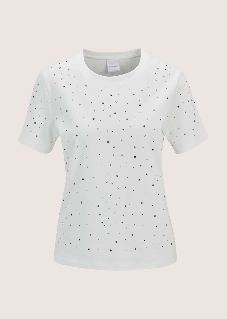 Shirt met strassteentjes
