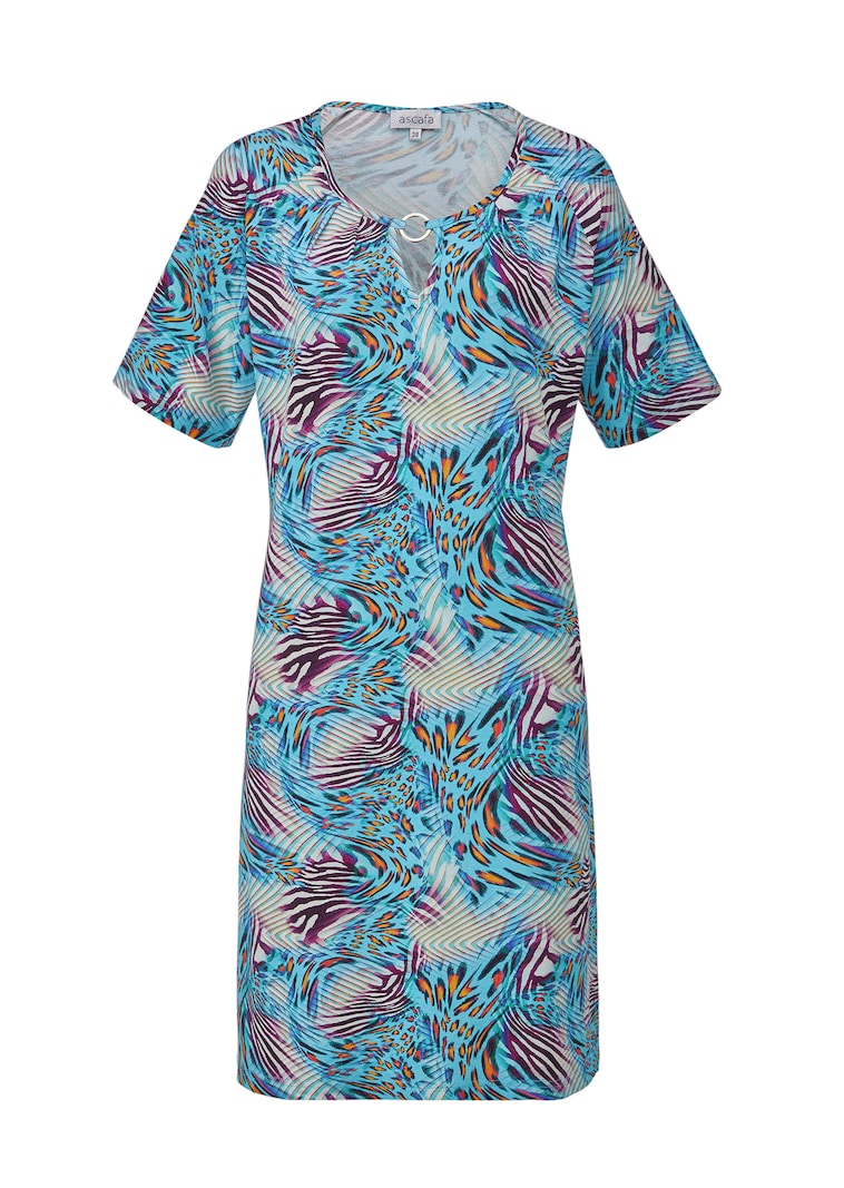Robe de loisirs avec imprimé animal fantaisie