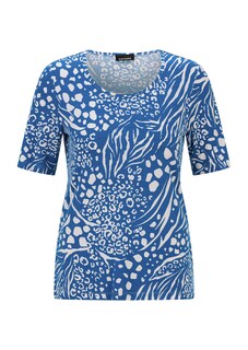Shirt van viscose met modieuze animalprint thumbnail 6