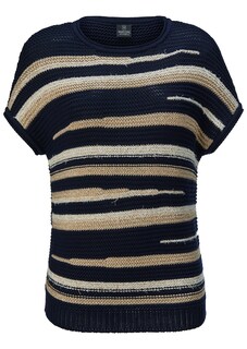 Sommerpullover in edlem Streifen-Muster thumbnail 2