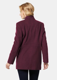 Unentbehrliche Wolljacke mit feinen Details thumbnail 3