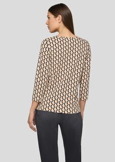 Jersey shirt met een grafische print thumbnail 3