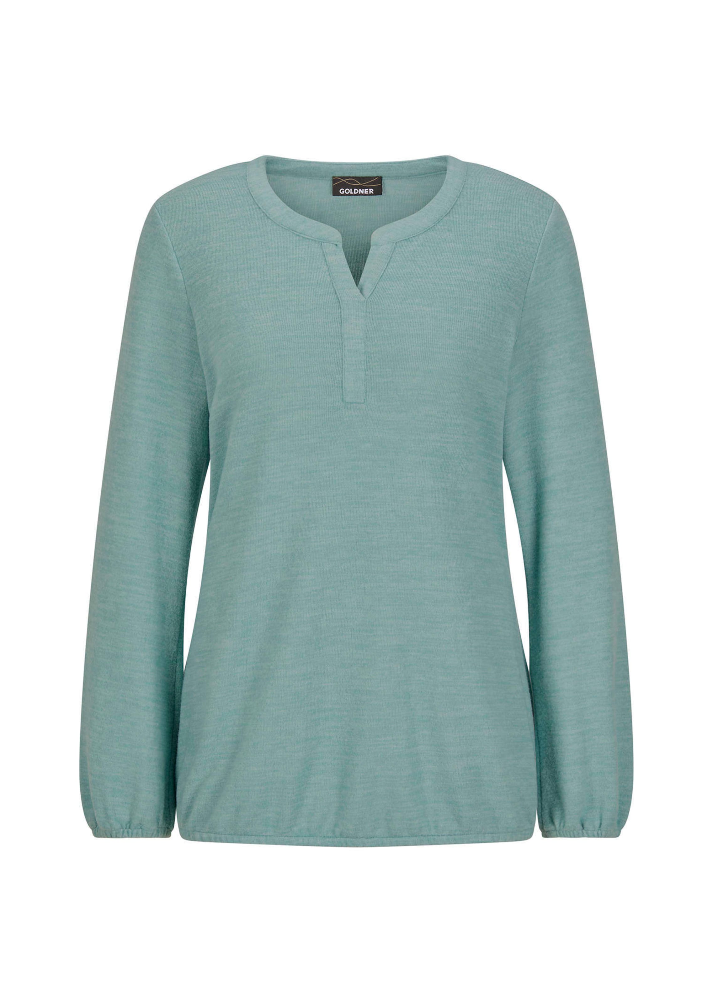 Shirt aus flauschigem Jersey