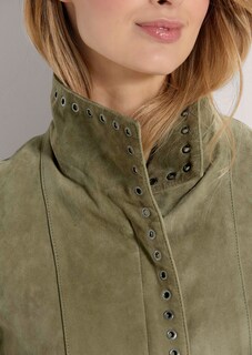 Jacke aus Ziegenvelours-Leder thumbnail 6