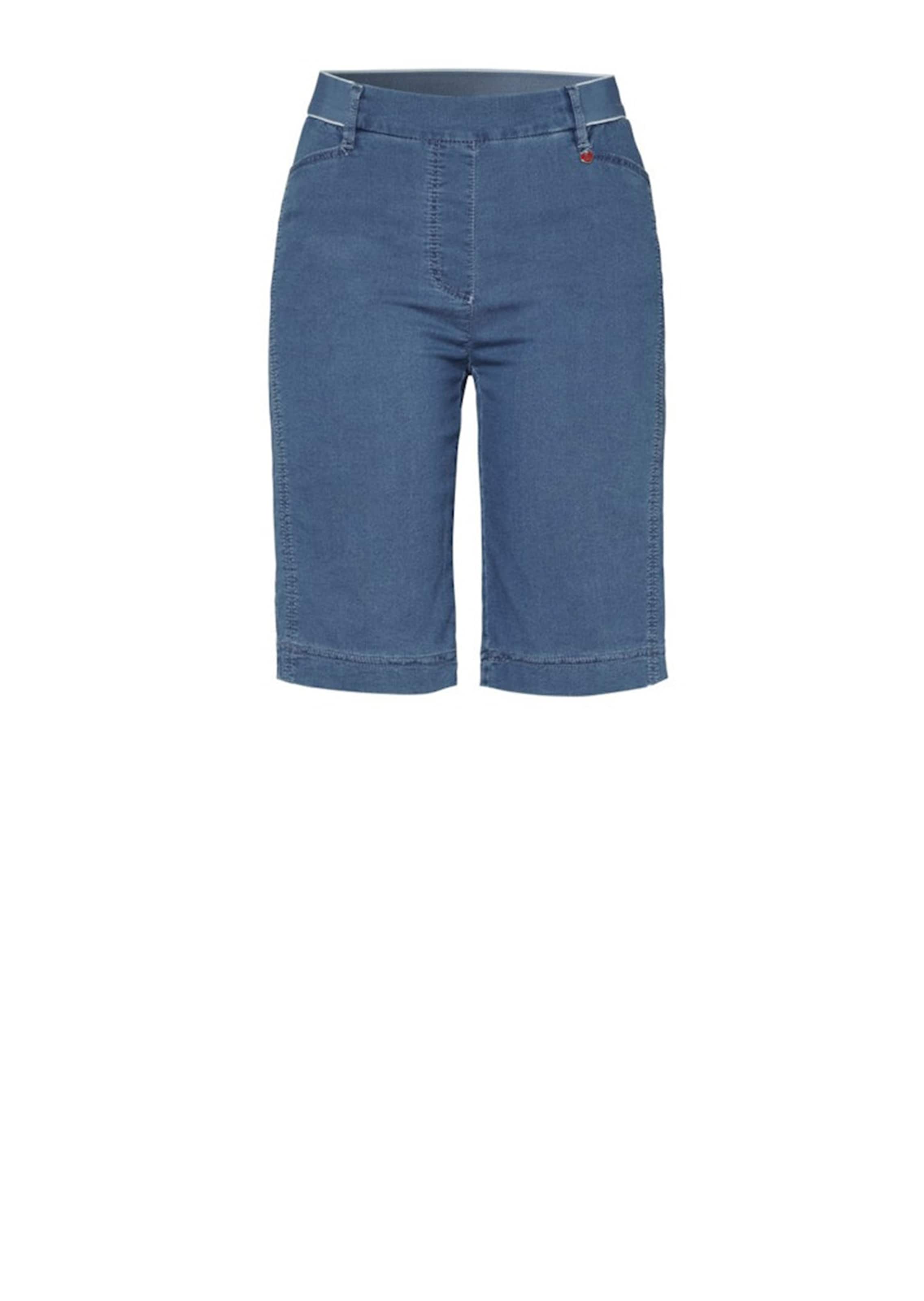 Jeans-Bermuda aus leichtem Denim
