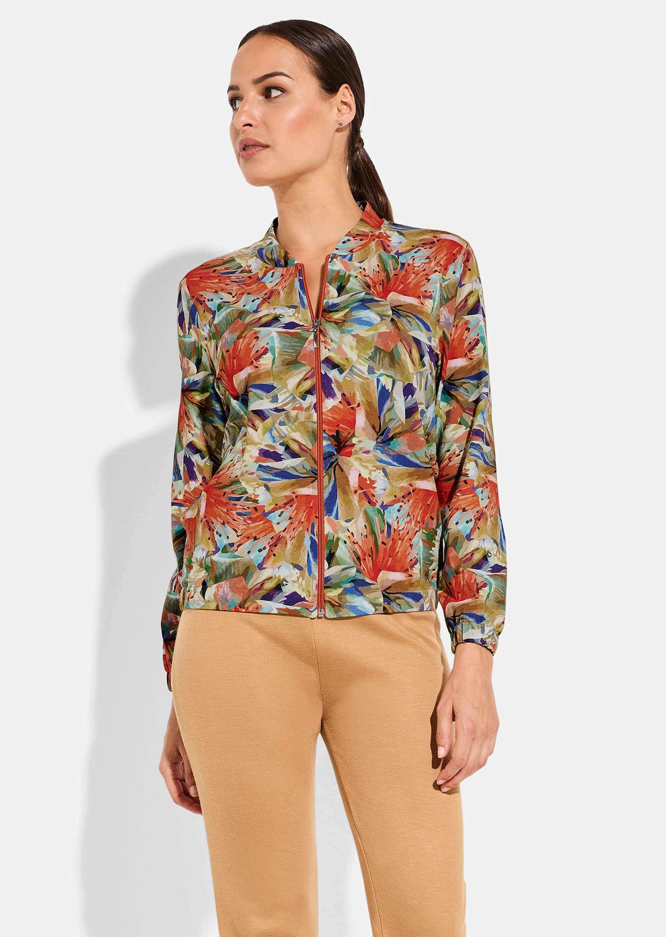Blouson aus Viskose-Jersey