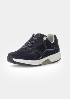 Leren sneakers met ritssluiting thumbnail 5