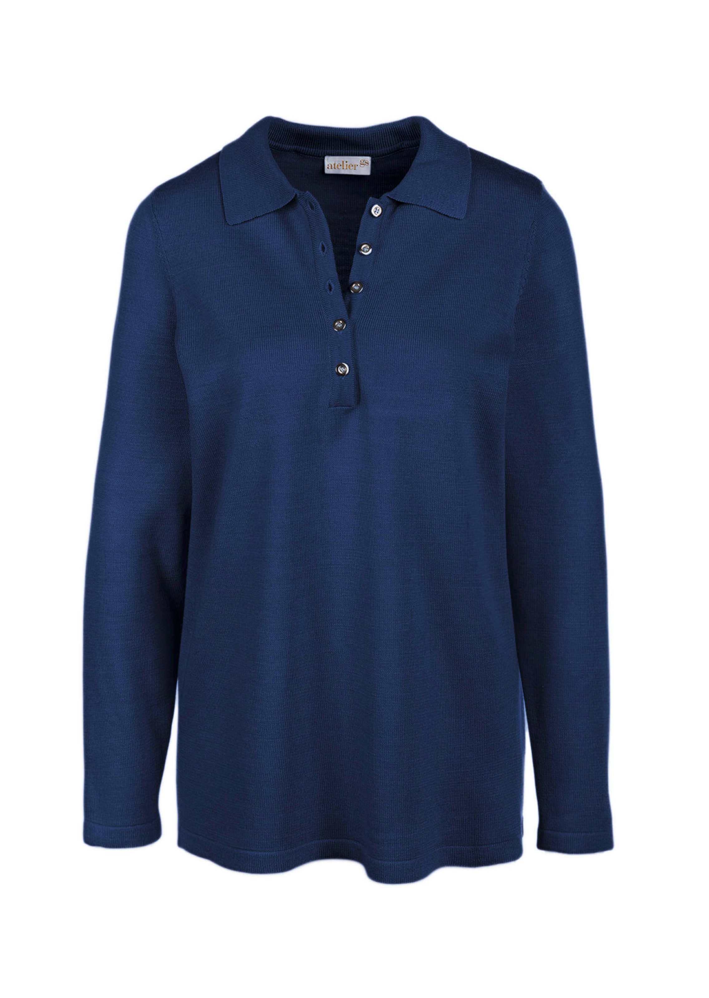 Pull sobre avec col polo thumbnail 4