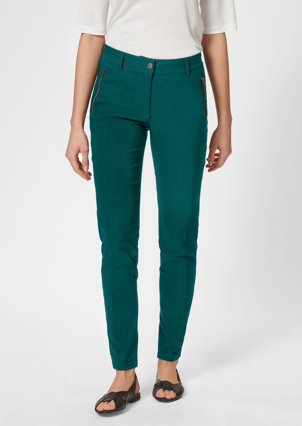 Pantalon coupe Skinny près du corps avec zip
