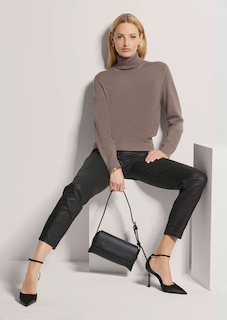 Figurnaher Feinstrickpullover thumbnail 5