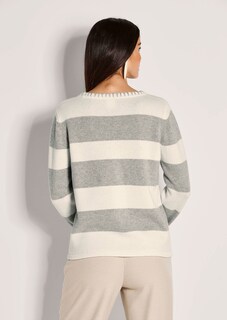 Wollpullover im Blockstreifen-Design thumbnail 4