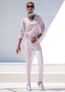 High Waist Stretch Jeans thumbnail 1