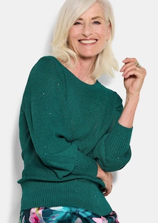 Eleganter Pullover mit Pailletten thumbnail 4