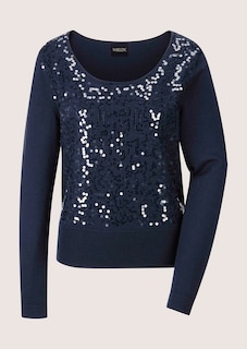 Rundhals-Pullover mit Glanz-Effekt thumbnail 7
