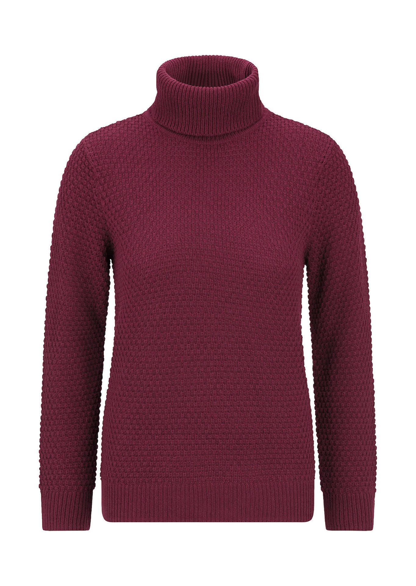 Warme tricot pullover met col