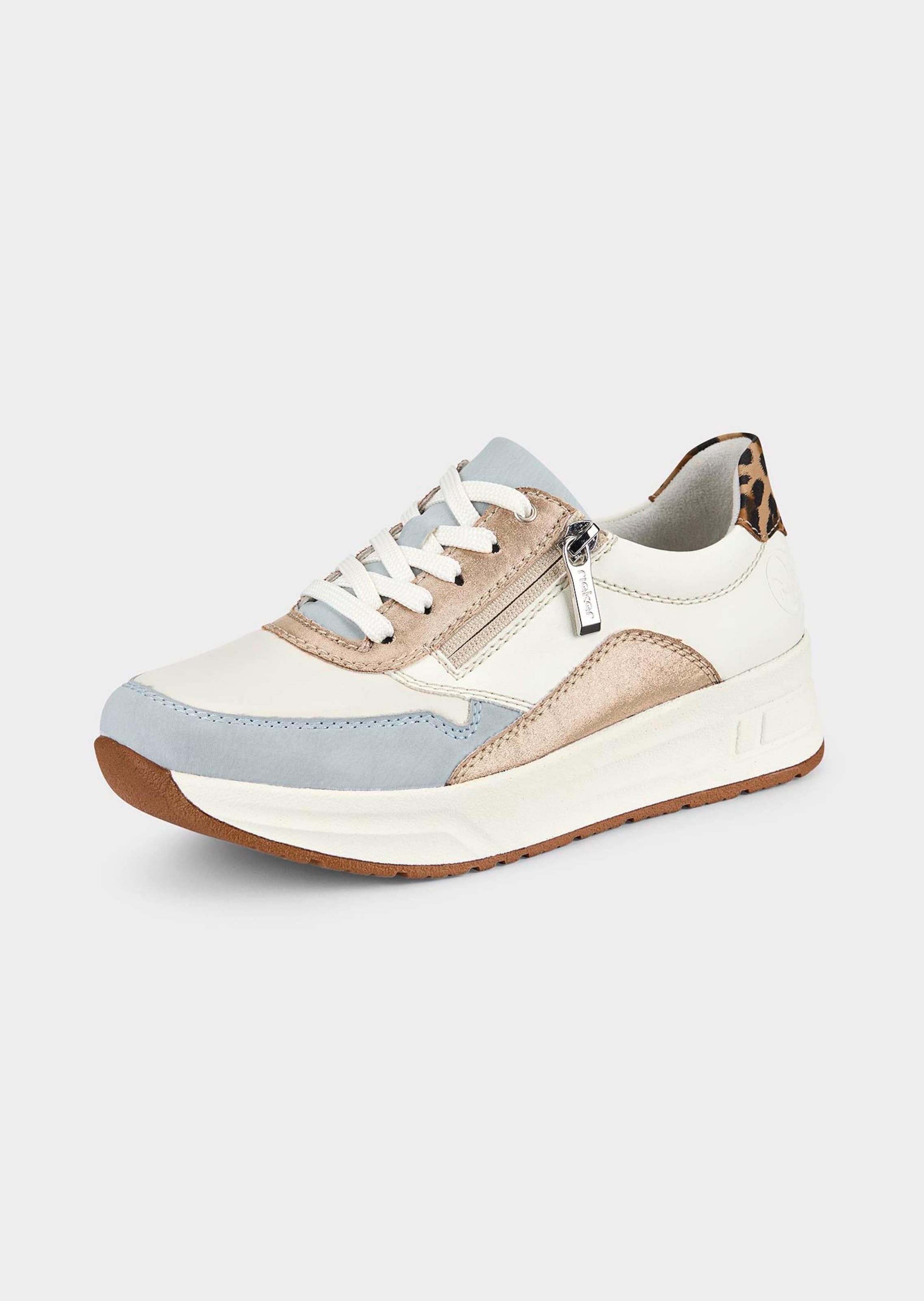 Sneakers avec imprimé léopard