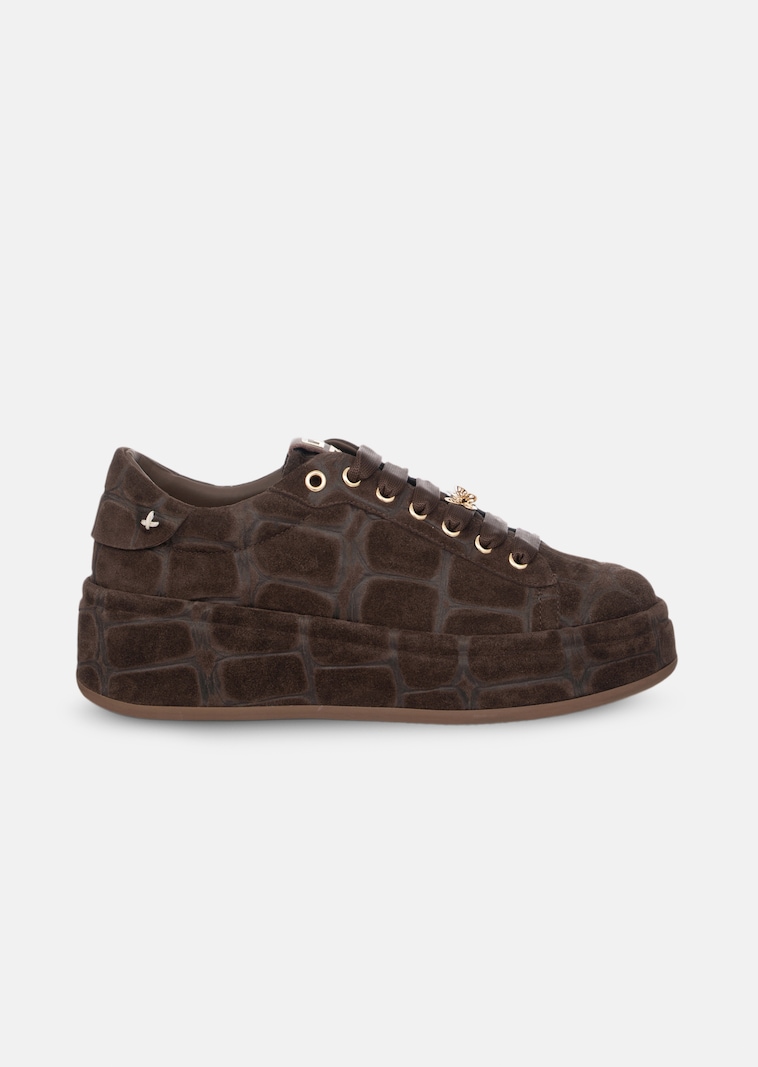 Sneaker aus Veloursleder