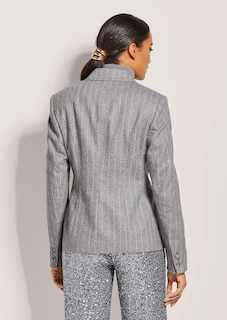 Trendstarker Nadelstreifen-Blazer thumbnail 4