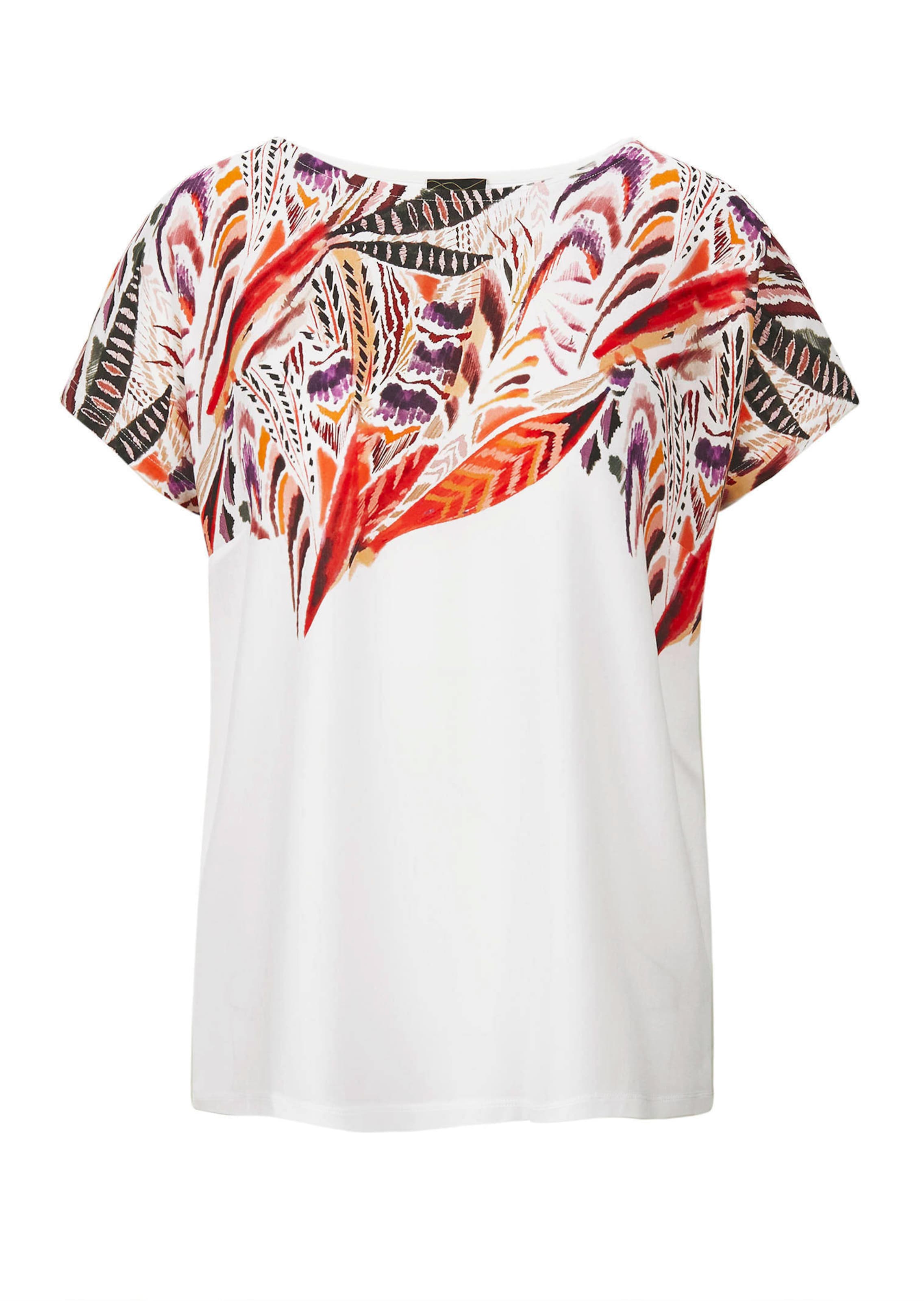 Blusenshirt mit platziertem Druck