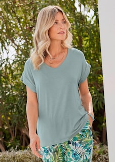 Leichtes Crêpe-Shirt thumbnail 7