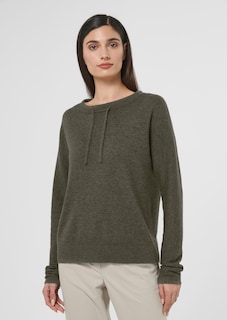 Rundhals-Pullover mit Kordelzug thumbnail 2