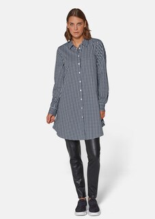 Ausgestelltes Longhemd mit Vichy-Karo thumbnail 3