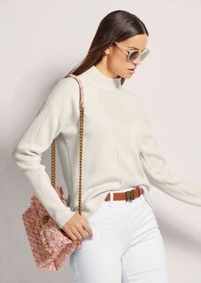 Kurzer Stehkragen-Pullover mit Good Cashmere thumbnail 5
