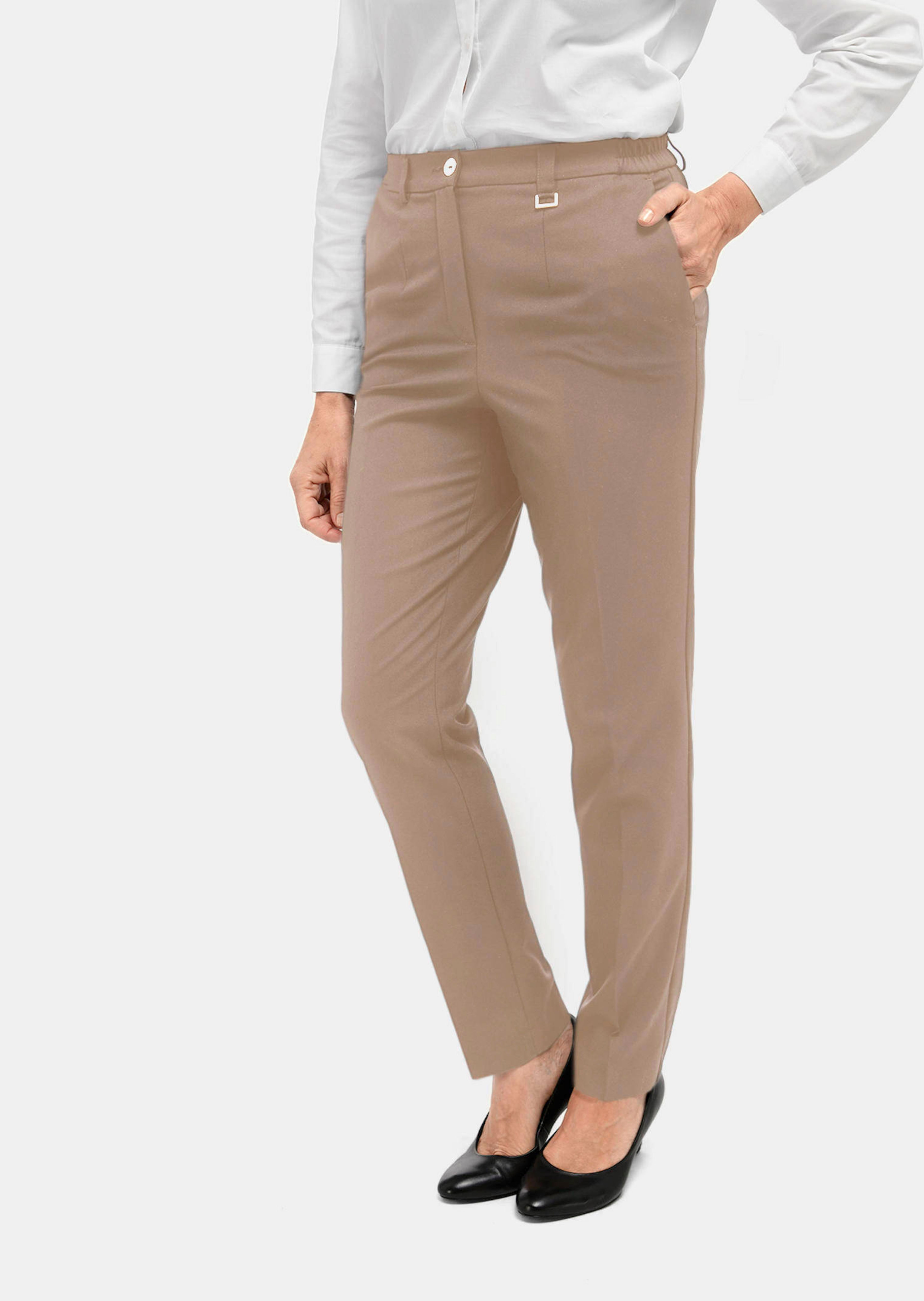 Mukavat LOUISA COMFORT+-housut prässein
