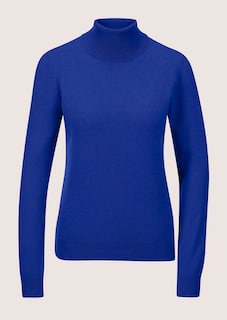 Cashmere roll neck jumper thumbnail 7