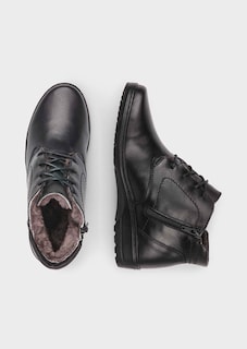 Bottines avec lacets et zip thumbnail 2