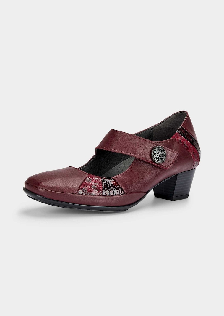 Pumps mit Klettverschluss