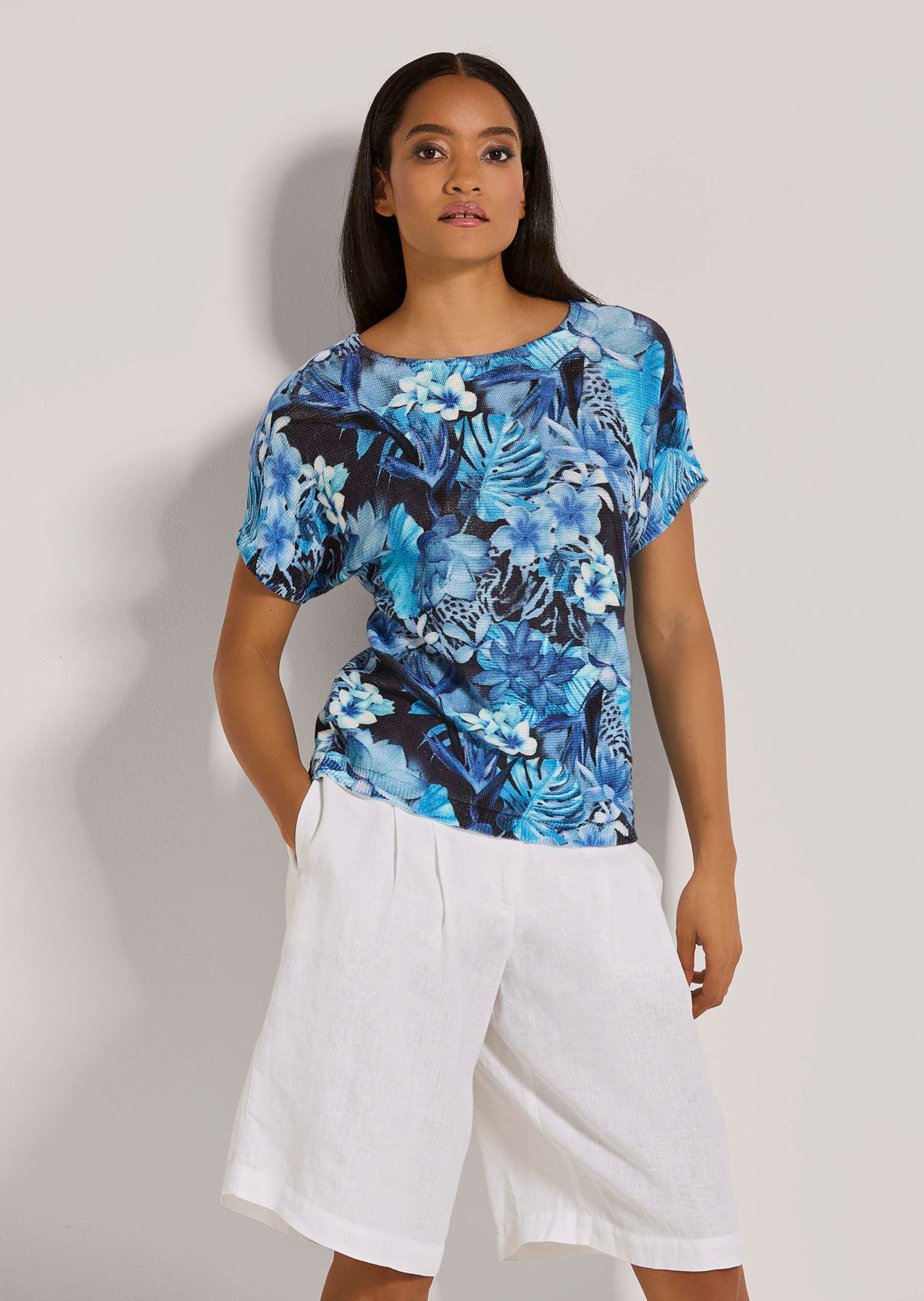 Pullover mit farbenfrohem Muster