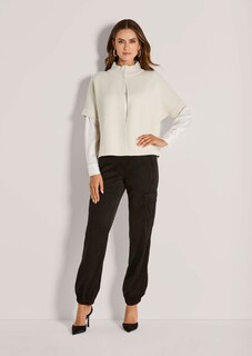 Kurze Strickjacke in Cape-Form thumbnail 3