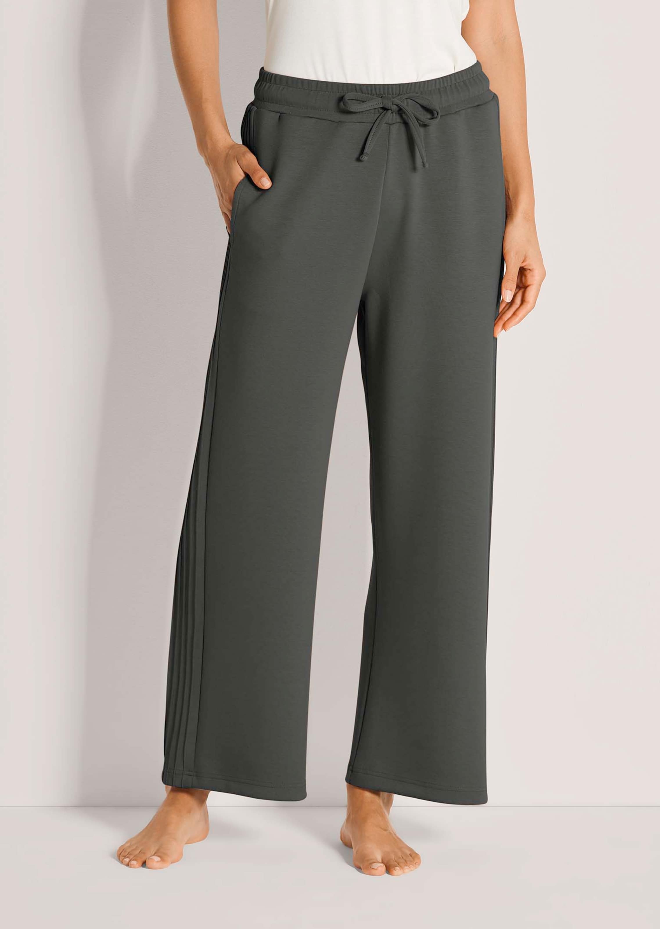 Weite Freizeithose mit Biesen