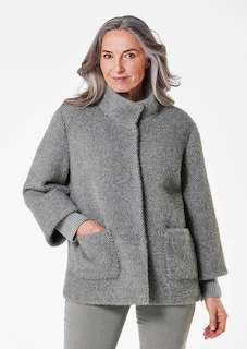 Modische Jacke mit Strickbündchen thumbnail 1