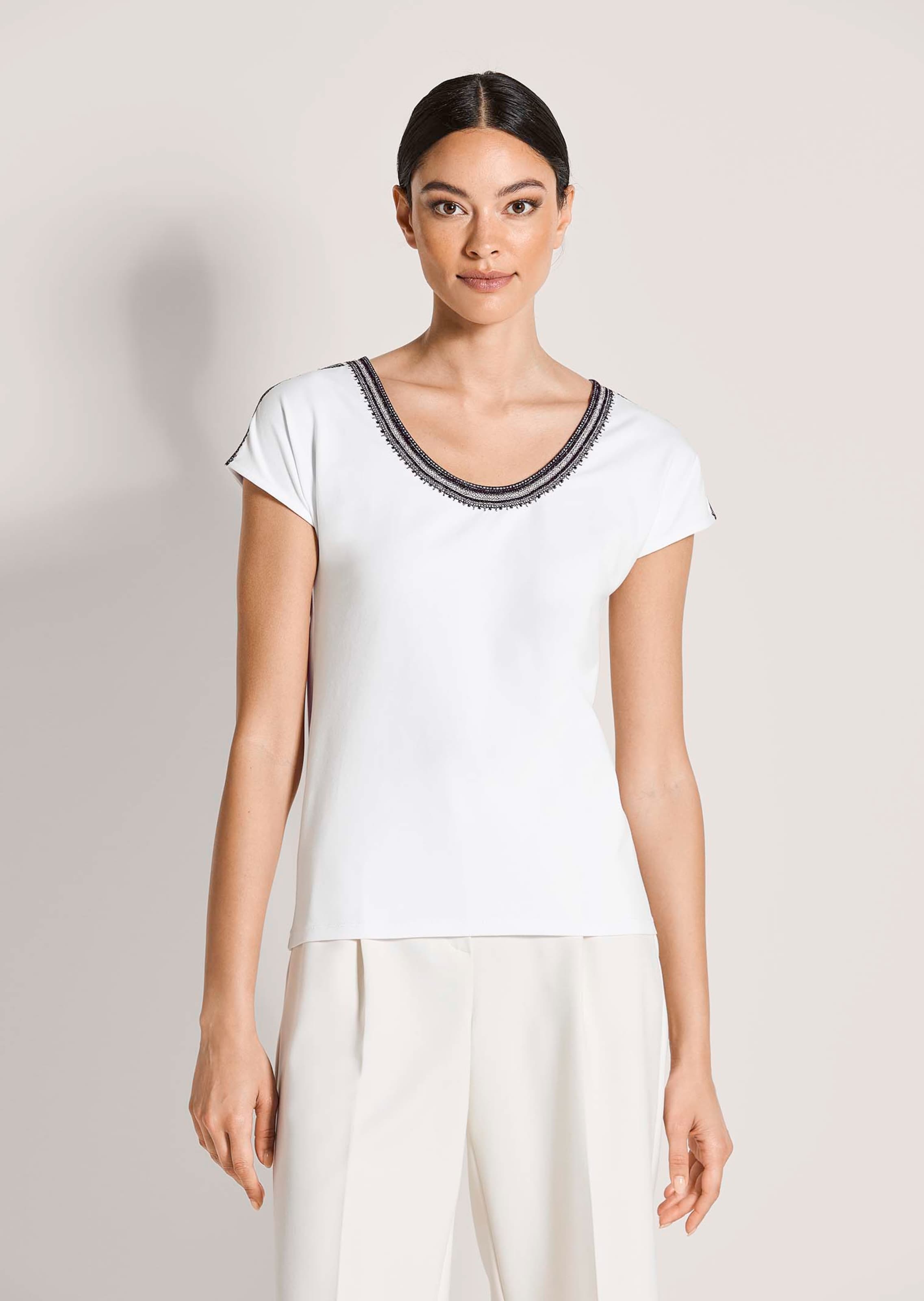 Shirt mit dekorativer Stickerei