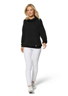 Edel-Sweatshirt mit lässigen Oversized-Style thumbnail 3