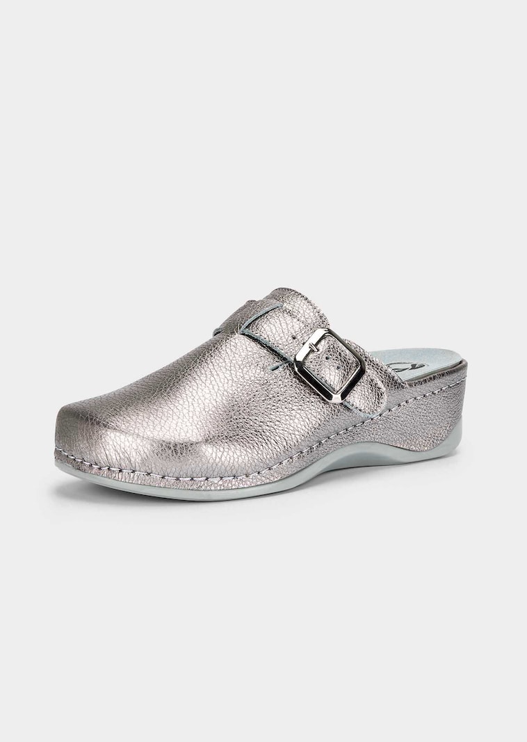 Clogs aus echtem Leder