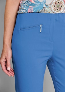 Pantalon étroit en bengaline LOUISA thumbnail 6