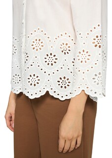 Blouse met borduursel, van puur katoen thumbnail 5