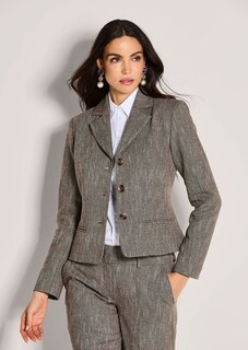 Blazer van Italiaanse garenmix thumbnail 2